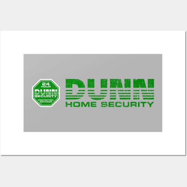 Dunn Home Security Wall Art by huckblade